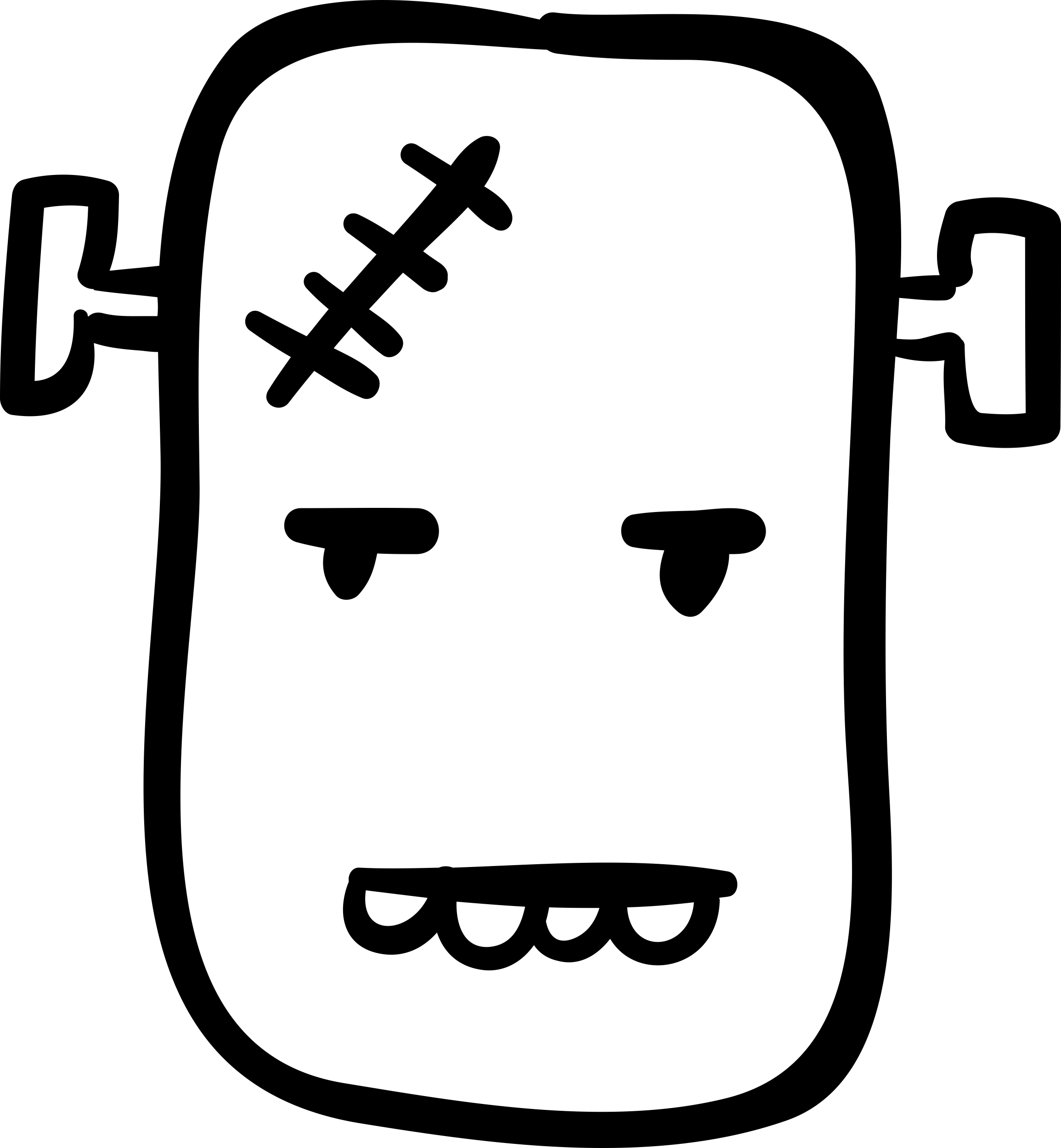 Halloween Monster Head Sticker Svg Vector Free Vectors